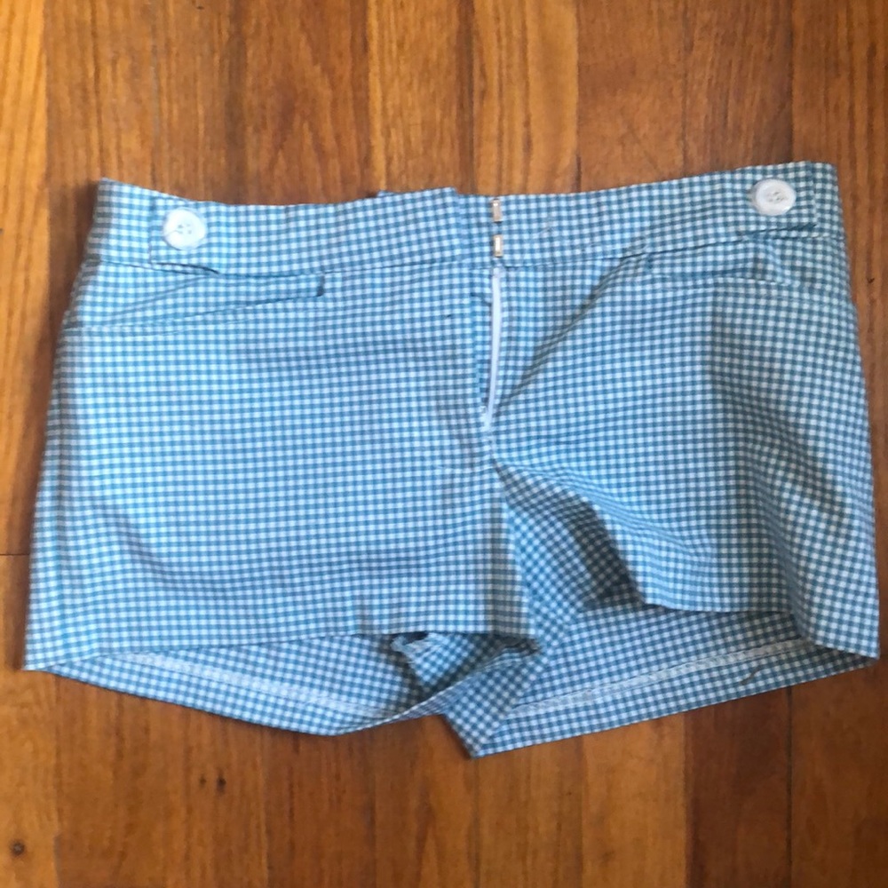 Gingham shorts